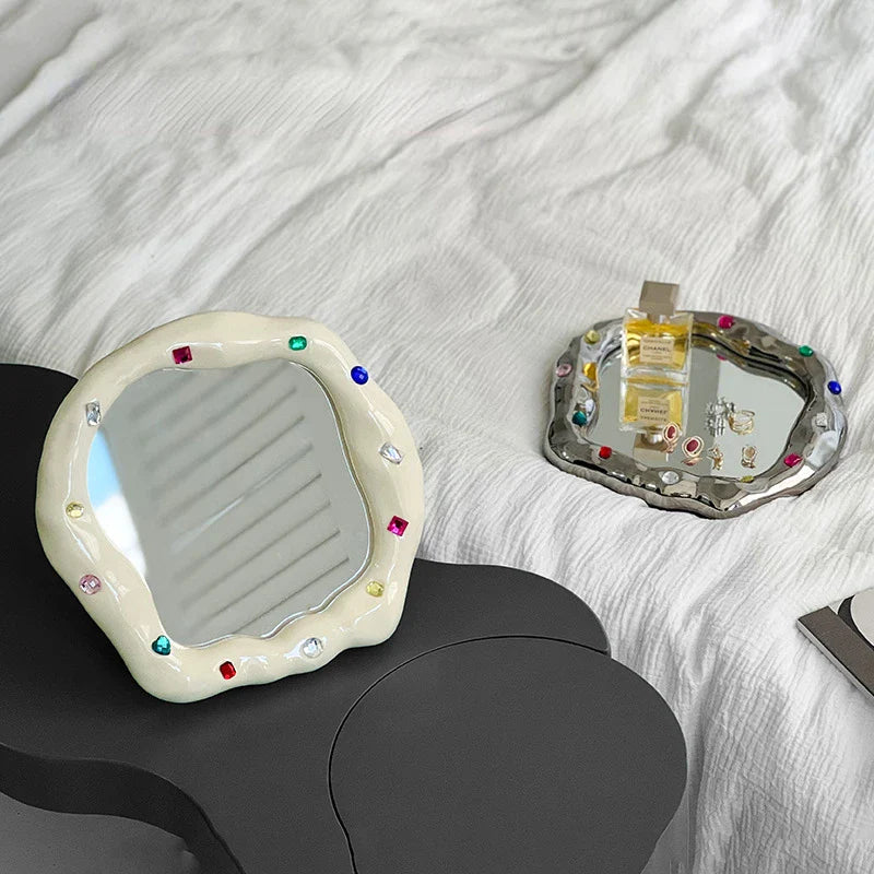 Rainbow Stone Mirror | Skanto