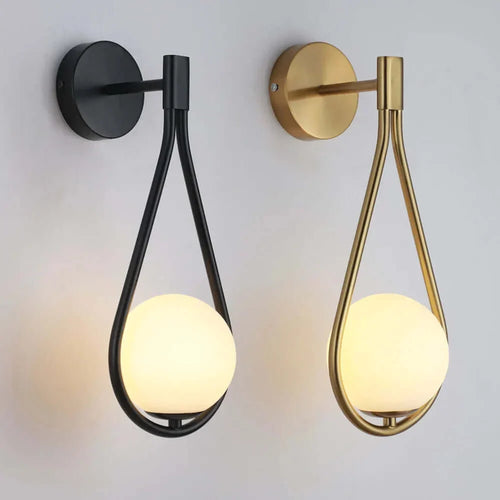 Skanto | Drop Luxury Glass Balls Vegglampe