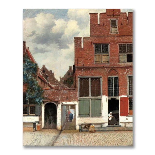 Jente Med Perleøredobbe Plakat Johannes Vermeer Hollandsk Gylden Alder Maleri Fine Art Lærred Utskrifter Klassisk Maleri For Stue Spisestue Dekor | Skanto