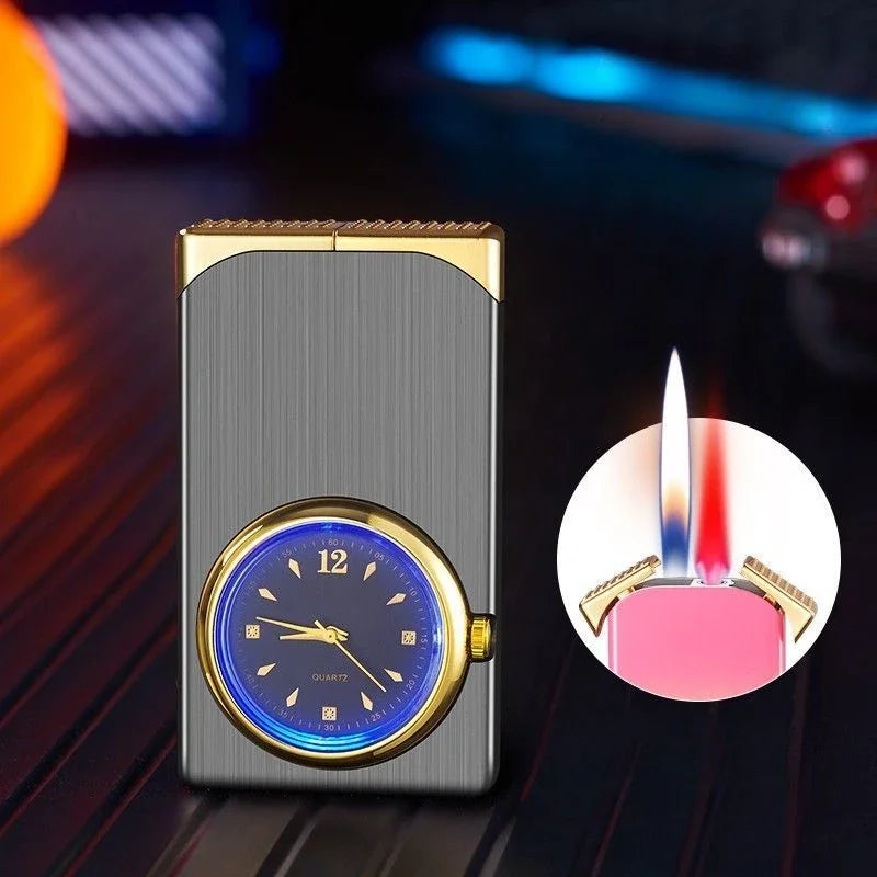Kreativ Dual Fire Gradient Color Lighter Watch | Skanto