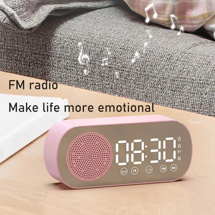 Skanto | Digital vekkerklokke med Bluetooth-høyttaler og FM-radio
