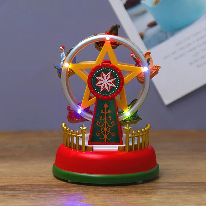 Skanto | MerrySpin - Belyste magiske juleøyeblikk lys for barneinnredning