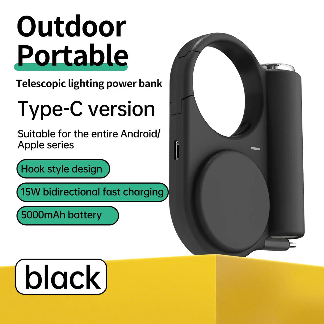 Skanto | Clip-On Dual-Port Nødstrøm Bank