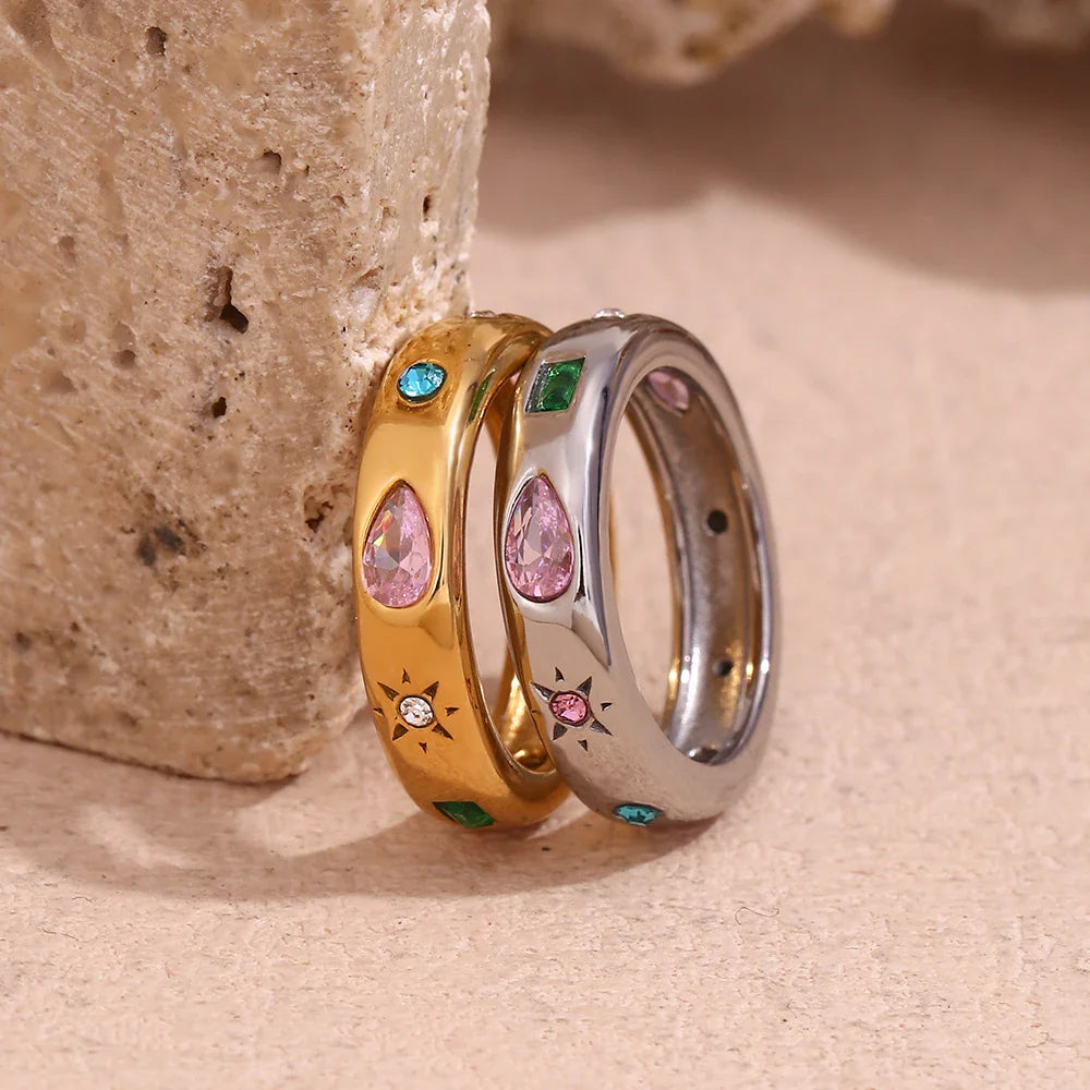 Skanto | 18k Gem Pop Ring