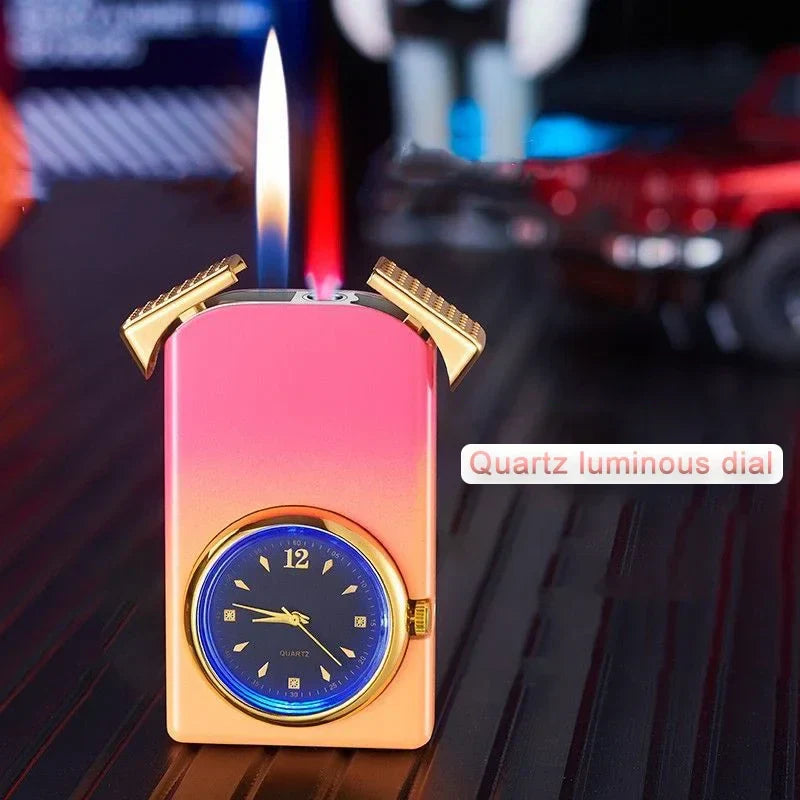 Kreativ Dual Fire Gradient Color Lighter Watch | Skanto