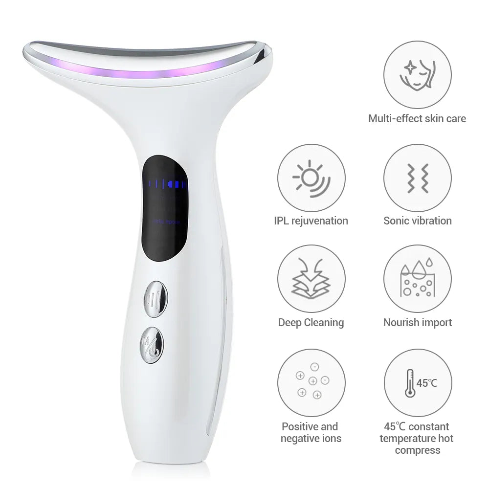 Skanto | EMS Anti-Wrinkle Ansikts- og Nakke Massasjeapparat