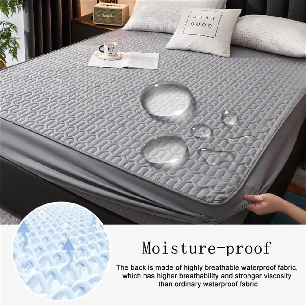 Skanto | Vanntett Ultra-Myk Fitted Latexmadrassbeskytter