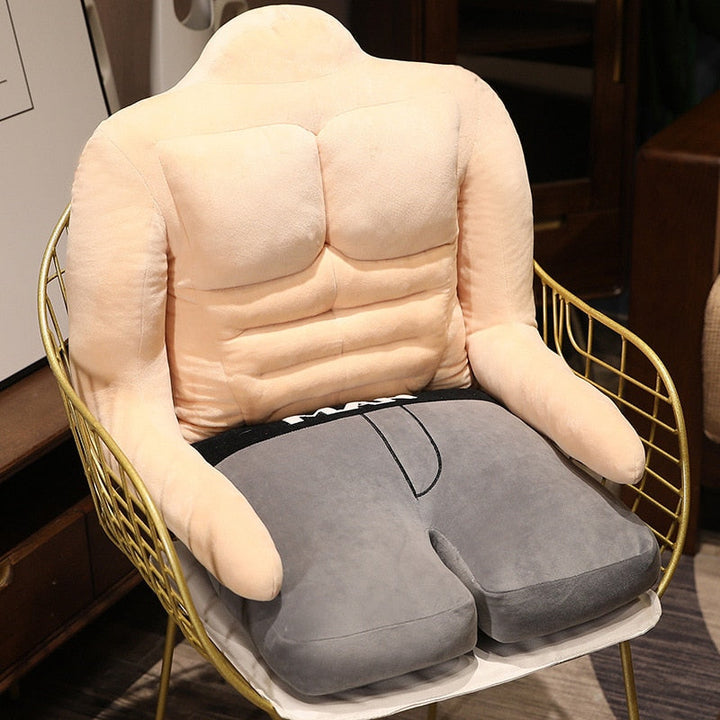 Skanto | Muskelmann Sterk Kosedyr Body Pillow Pute