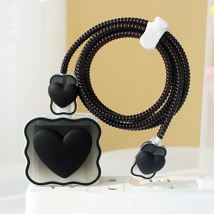 Skanto | Transparent Love Laderkabel Beskyttelsesdeksel