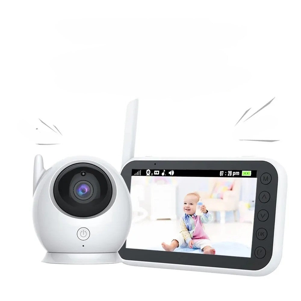 Babymonitor Overvåking Nattsyn Musikk Barnepikekamera