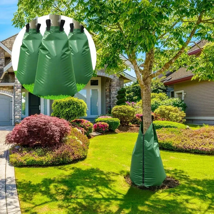 Skanto | Baumgießbeutel AquaTree 20 | 75L kapasitet | Bærekraftig & Langvarig vanning | For hage- & landskapspleie