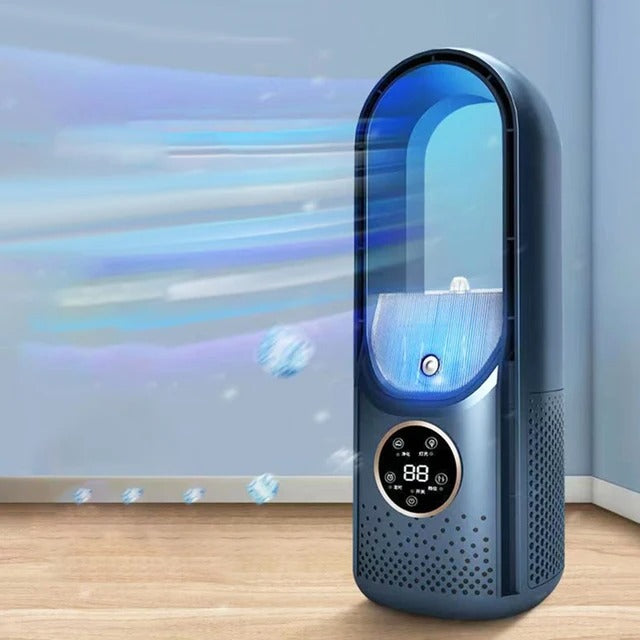 Skanto | Bladeless Portable Air Conditioner | Ultra-Stille, Ergonomisk Design & Ideell for Hjem- og Kontorbruk