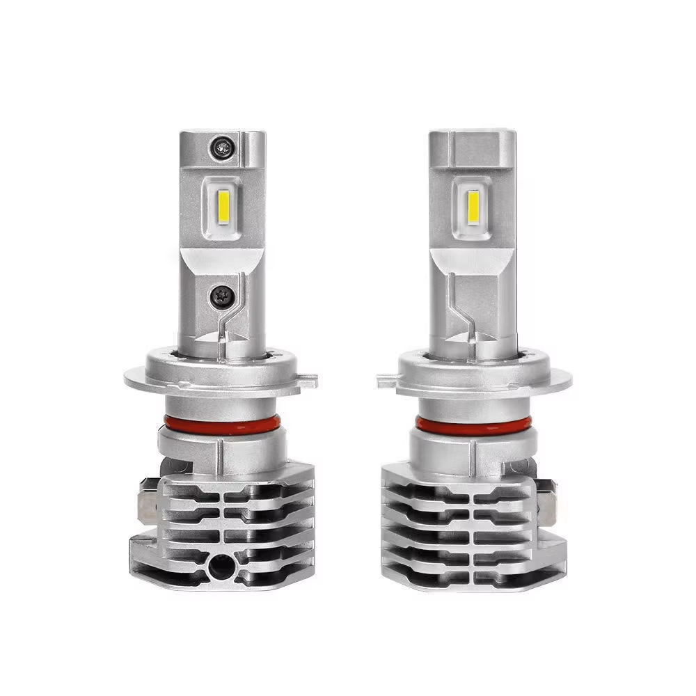 Skanto | 2stk 30000LM LED Hovedlys Pærer H4 H7 9003 CSP Vifteløs Høy Lav Stråle 12V 24V