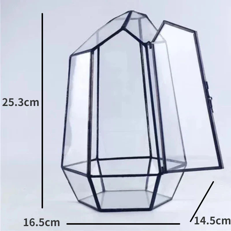 Moderne Geometriske Natur-Inspirerte Botaniske Terrarium | Skanto