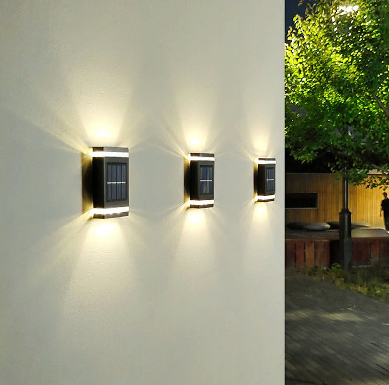 Skanto | BloomRay – Solarvegglampe for vakker hagebelysning
