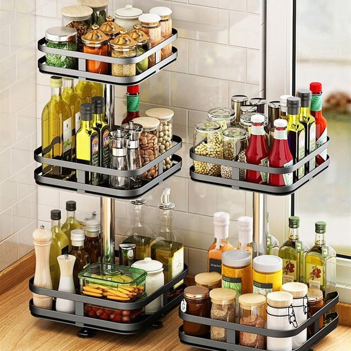 Skanto | RotatingRack - Multifunksjonell lagringshylle - Optimalisert plass - Innovativt design