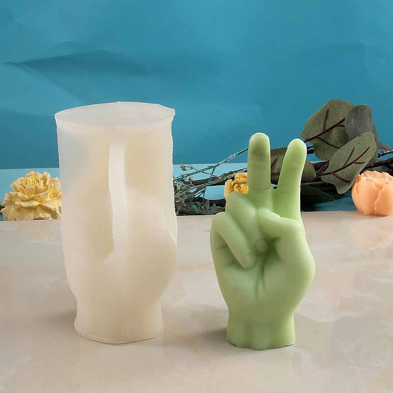 Skanto | Midt Finger Håndgester Kunstnerisk Lys DIY Former