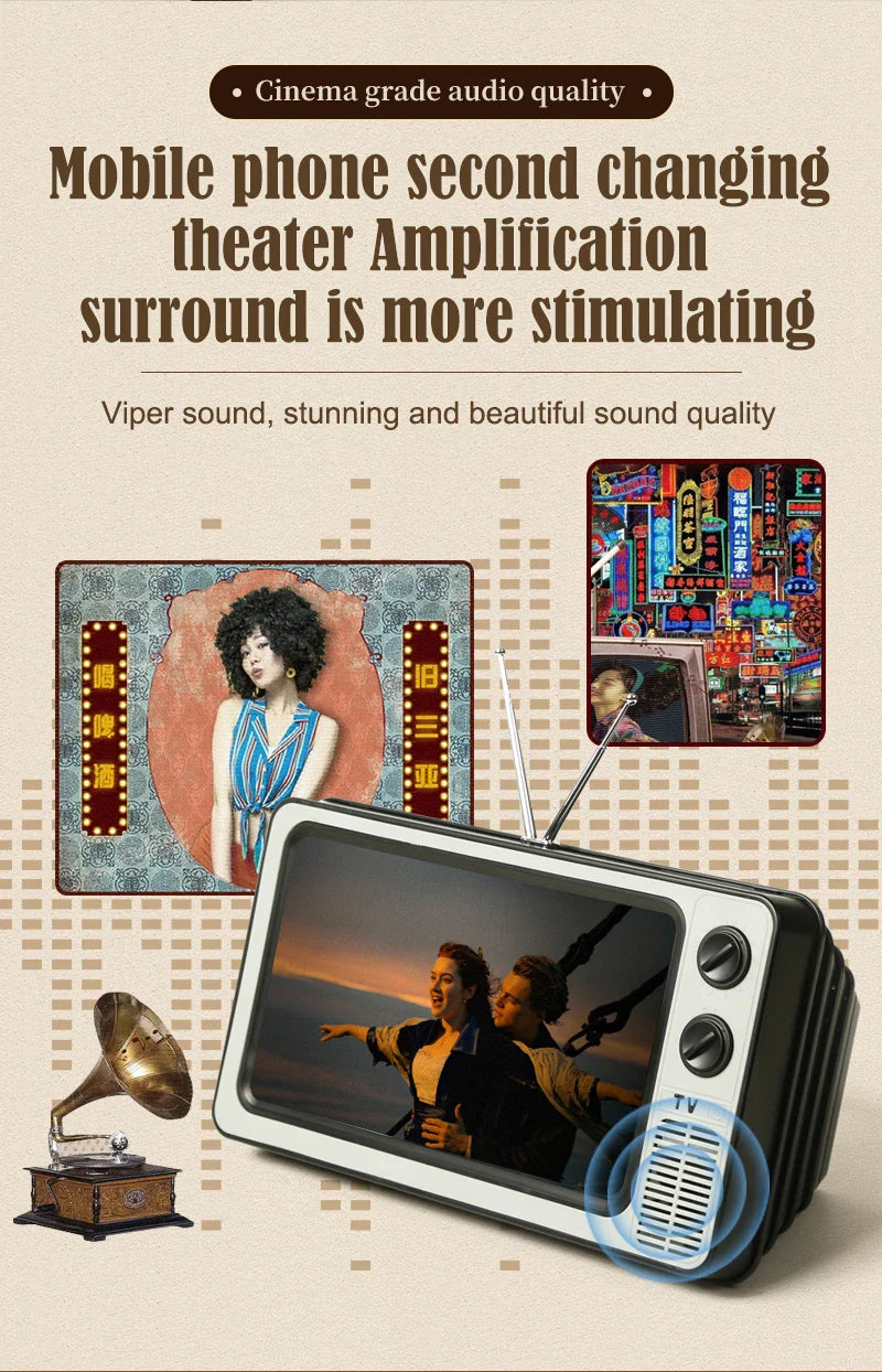 Skanto | Retro Visning Telefon Forstørrer