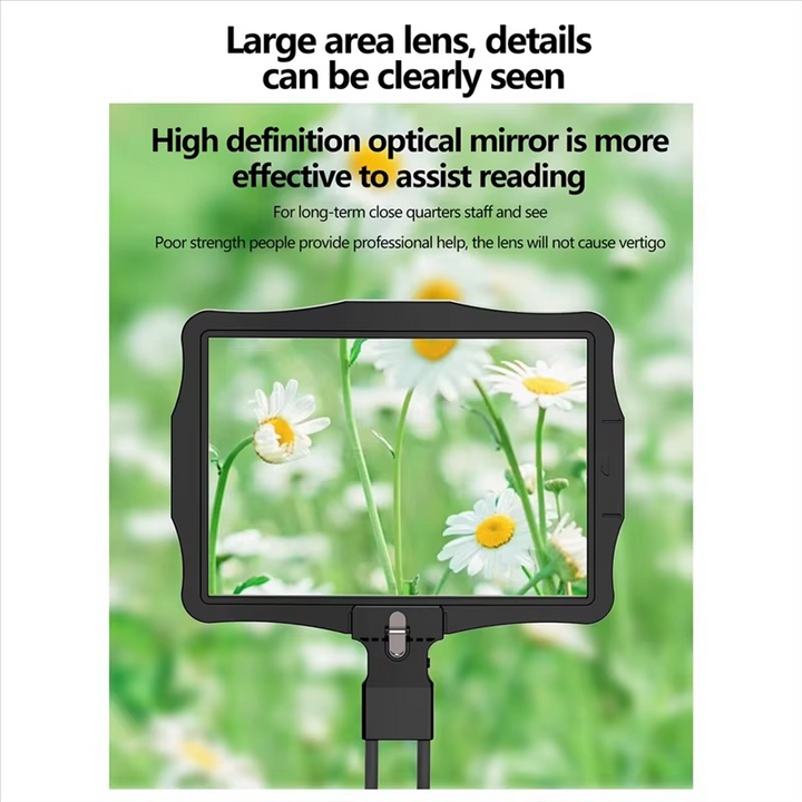 Skanto | LED Belyset Håndfri Forstørrelsesglass med 5X Byttbar Linse