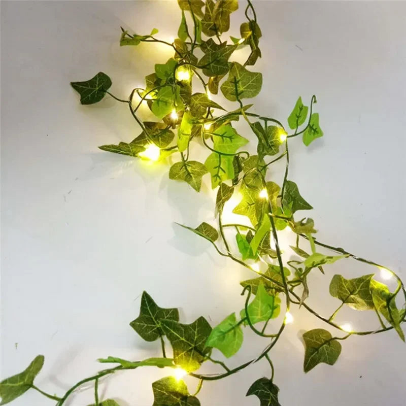 GreenGlow Lyskæde - For en Hyggelig Naturlig Belysning | Skanto