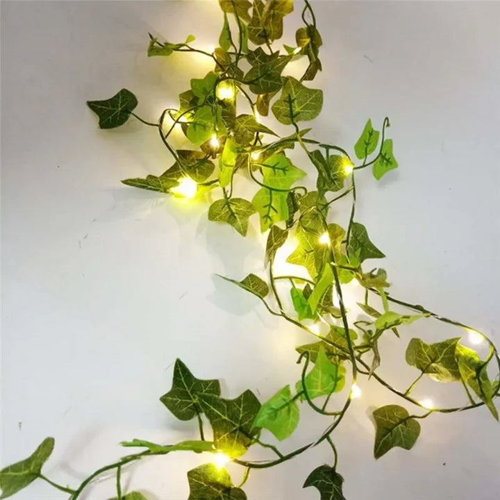 GreenGlow Lyskæde - For en Hyggelig Naturlig Belysning | Skanto