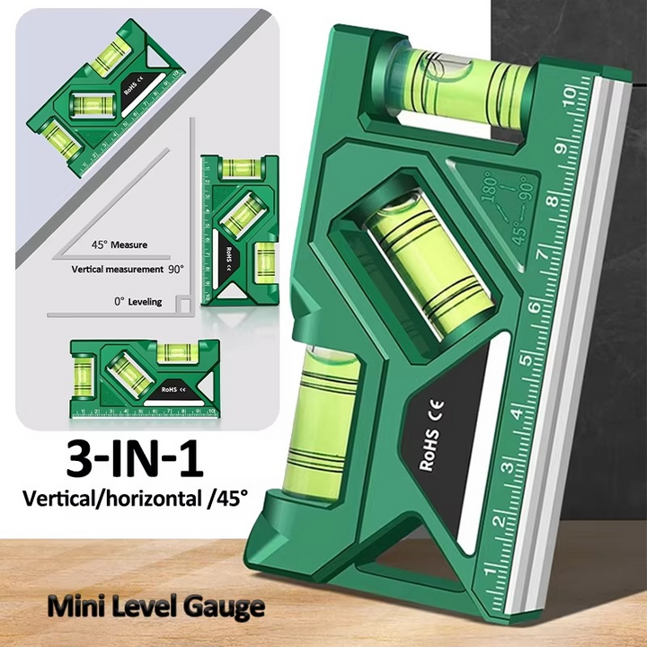 Skanto | Presisjons Lommelerkestokk med Magnetisk Base og Protractor