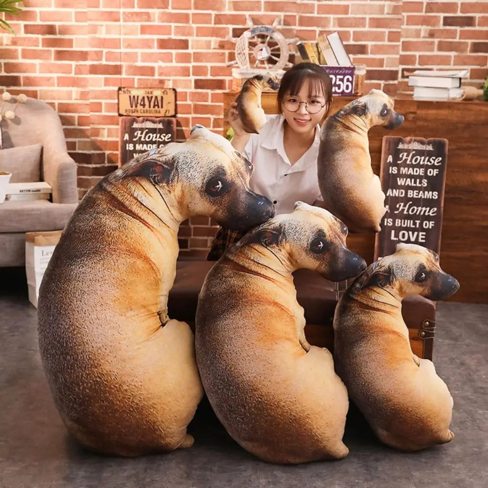 Skanto | Realistiske Hundemyke Hund Plush Puter