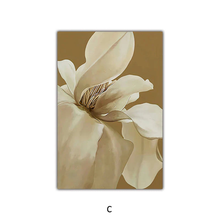 Stor Abstrakt Blomster Veggkunst Fine Art Lerretsutskrifter Moderne Botanikk Bilder For Stue Spisestue Soverom Kunst Dekor | Skanto