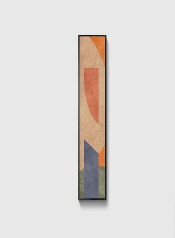 Fargerik Høy Abstrakt Slank Format Veggkunst K unstdrucker Kreativ Kunstverk For Moderne Stue Entre Soverom Kunst Dekor | Skanto