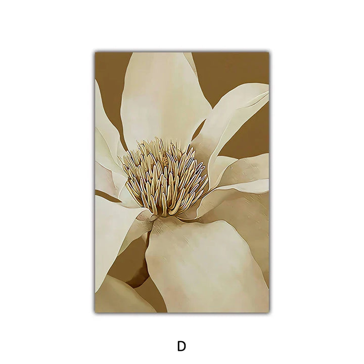 Stor Abstrakt Blomster Veggkunst Fine Art Lerretsutskrifter Moderne Botanikk Bilder For Stue Spisestue Soverom Kunst Dekor | Skanto
