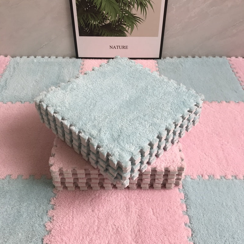 DIY Vinter Plush Puslespill Matte | Skanto
