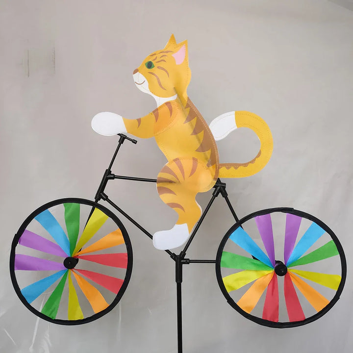 Skanto | Regnbue Sykkel Katt Hage Dekor