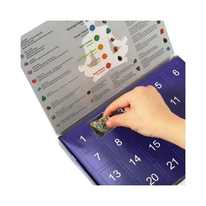 Skanto | Adventskalender med 24 ekte edelstener for unge utforskere