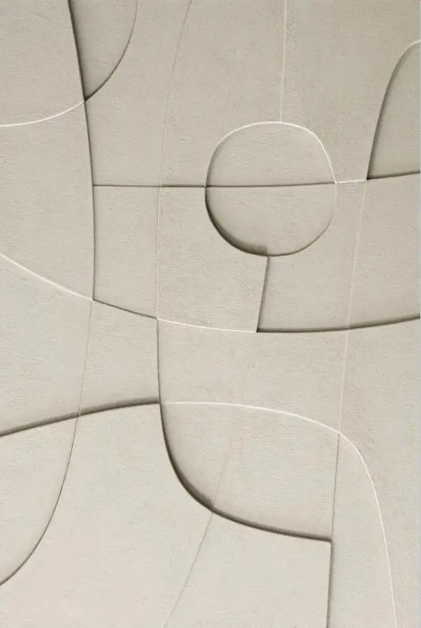 Abstrakt Minimalistisk 3d Design Veggkunst Kunstneriske Lerretstrykk Bilder For Moderne Leilighet Stue Spisestue Hjemmekontor Dekor | Skanto