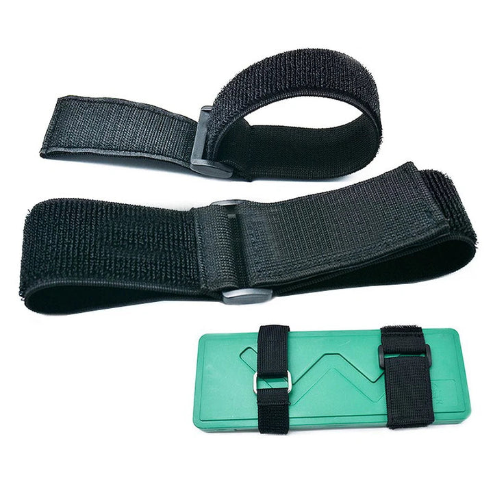Skanto | Justerbart elastisk reversibel spenne nylon magic band - borrelås kabelbinder, borrelås bånd, klebende festebånd (2/5 STYKKER)