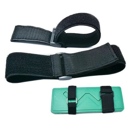 Skanto | Justerbart elastisk reversibel spenne nylon magic band - borrelås kabelbinder, borrelås bånd, klebende festebånd (2/5 STYKKER)