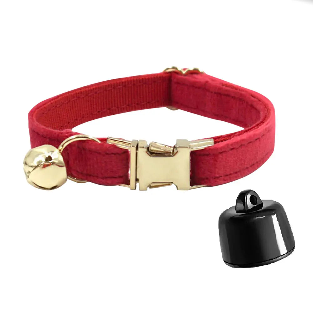 Skanto | Pet Tracker Mini – Smart Bluetooth Dyrlokalisator med Halsbånd og Klokke