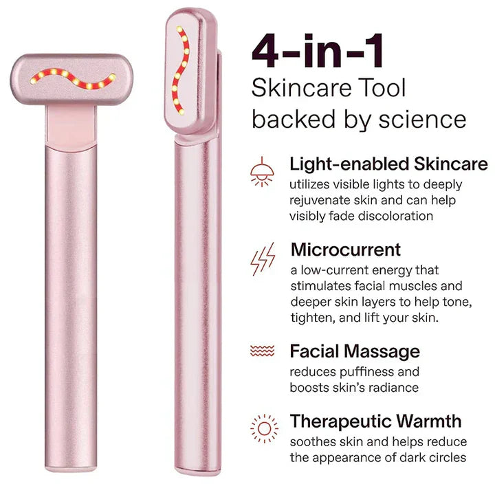 Skanto | EMS Mikrostrøm Ansiktsløftingsenhet – Hudoppstramming & Anti-Aging for Strålende Hud