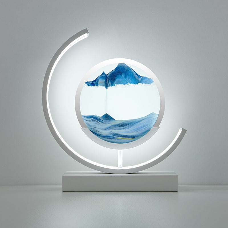 Skanto | 3D Sand Shell Table Lamp - Abyss