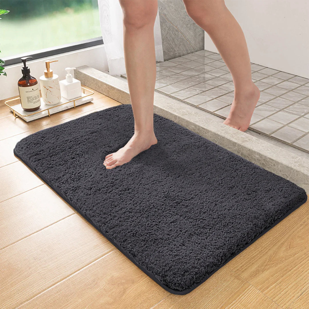 Skanto | Langpilet, Absorberende Badmatte Med Antiskli