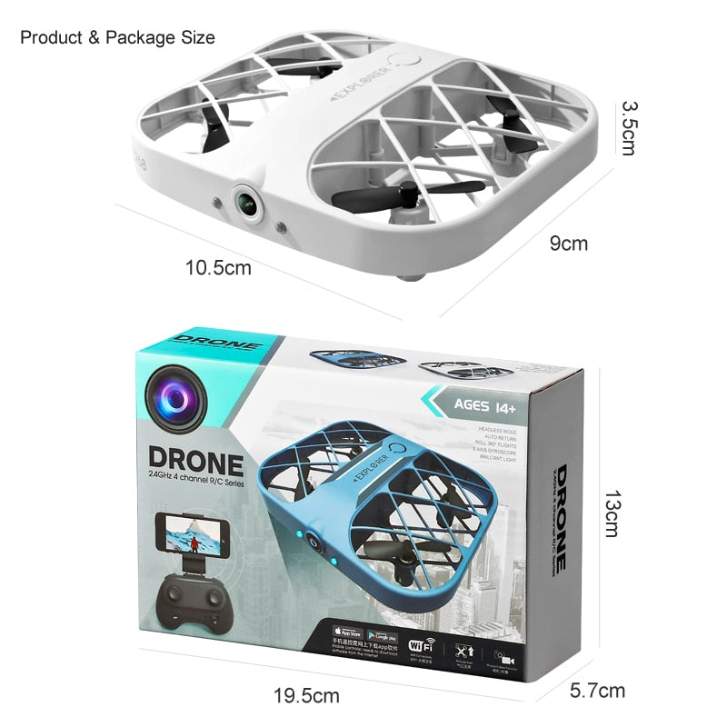 Skanto | 360 Grad Wifi Kamera Flip Lekedrone