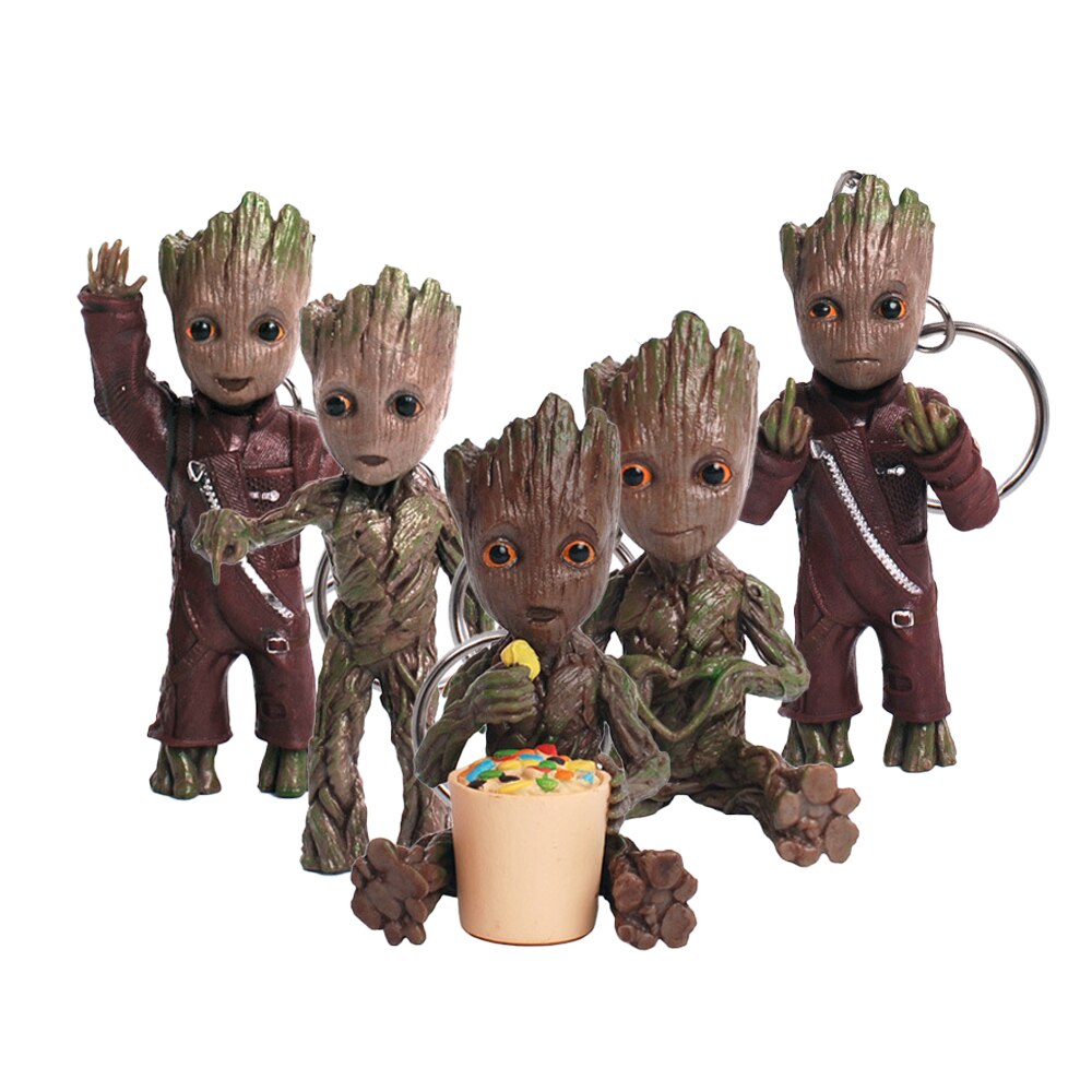 Skanto | Cartoon Stor Miniature Figur: Lekfull Kontor Dekorasjon
