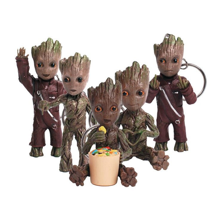 Skanto | Cartoon Stor Miniature Figur: Lekfull Kontor Dekorasjon