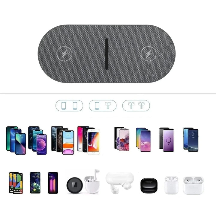 Skanto | Lynrask lading for iPhone, AirPods & Samsung