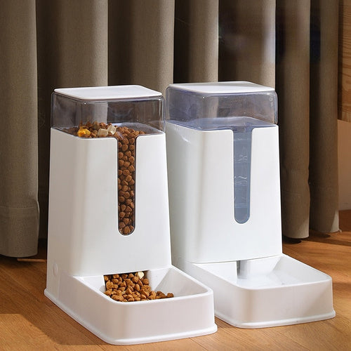 Skanto | Pet Bowl Automatisk Mat- og Vanndispenser
