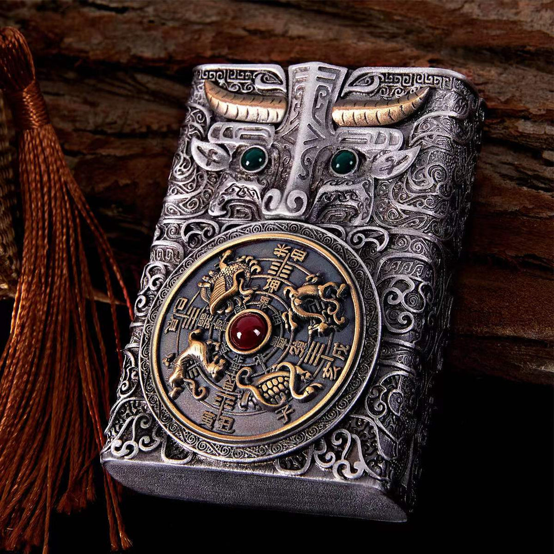 Heavy Armor Steel Spark Kerosene Lighter | Skanto
