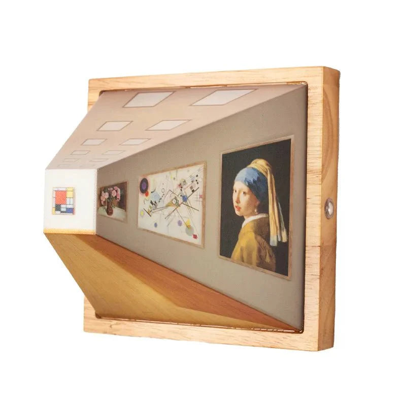 Skanto | DimenLamp - 3D LED Lampe - Moderne Veggdekorasjon - Unik Gaveidé