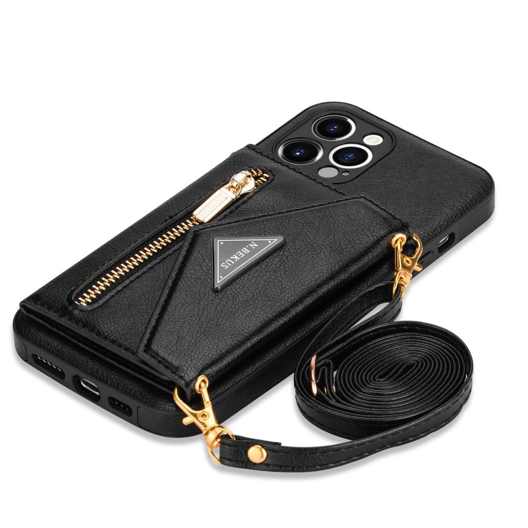 Skanto | Smart Carry iPhone Kortholder Lommebok Deksel Sachet