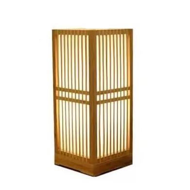 Skanto | Zen-Inspirert Bambus Bordlampe for Soverom og Stue