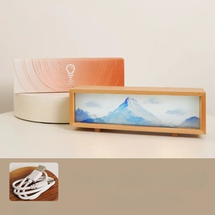 Dream Aura Interaktiv Desktop Kunstler lerret Lampe | Skanto
